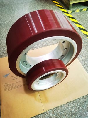 高負荷容量 オーダーメイド AGV 駆動車輪 球軸承とオーダーメイド直径