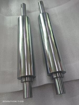 ヘビーデューティーコンベアシステムおよび産業用加工装置に適した、公差0.002mmの円筒形ステンレス鋼ローラー