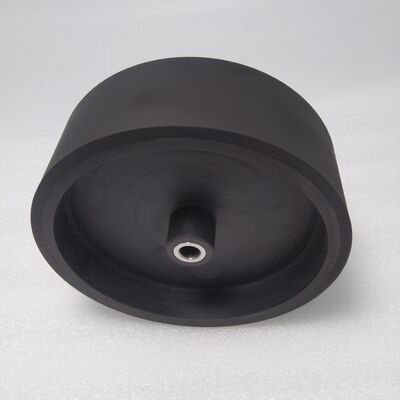 テニストレーニング用装備用にカスタマイズされた好格なグリップ表面を備えたプラスチック金属コアゴムロールホイール